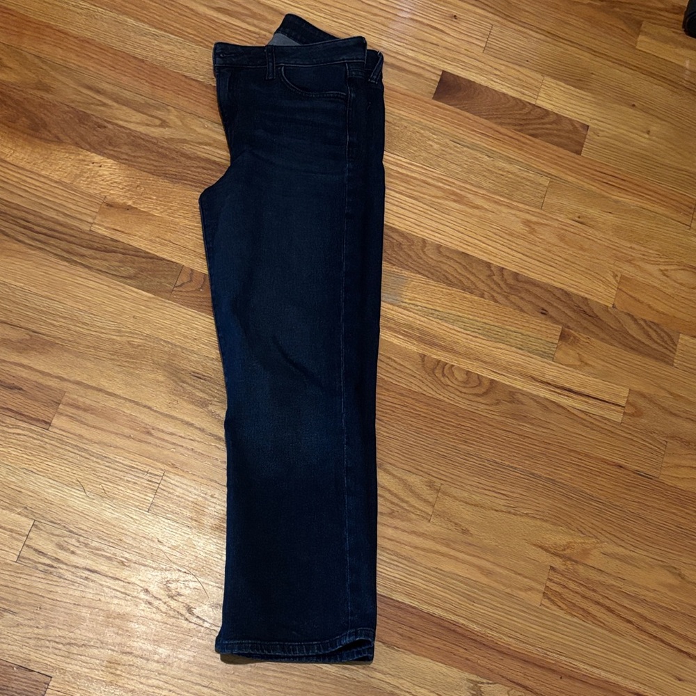Joe's Jeans High Rise Dark Blue Boot Crop Jeans